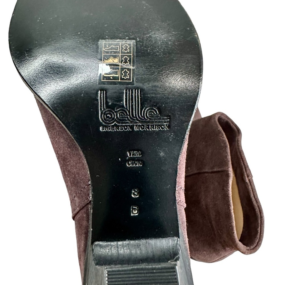 Belle by Sigerson Morrison Lamar Suede Leather Booties - Picture 5 of 6
